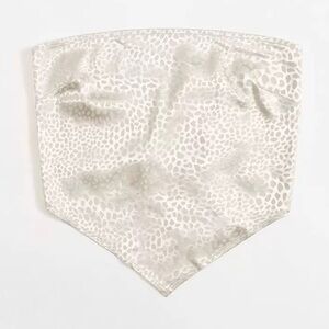 Animal Print Bandana Tie Top